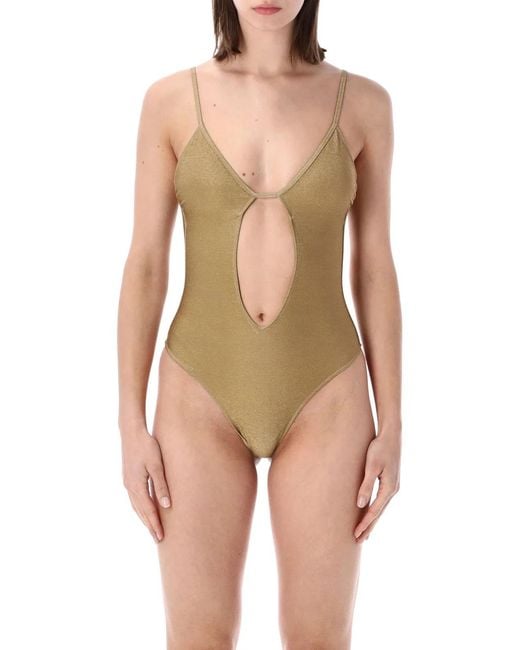 MATINEÉ Metallic Lilly Lurex One-Piece Swimsuit
