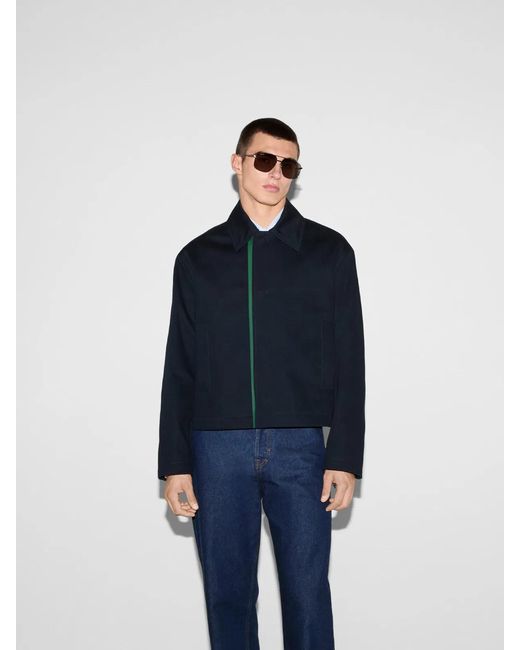 Gucci Black Embossed Jacket for men