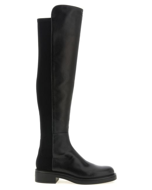 Stuart Weitzman Black '5050 Celia' Boots