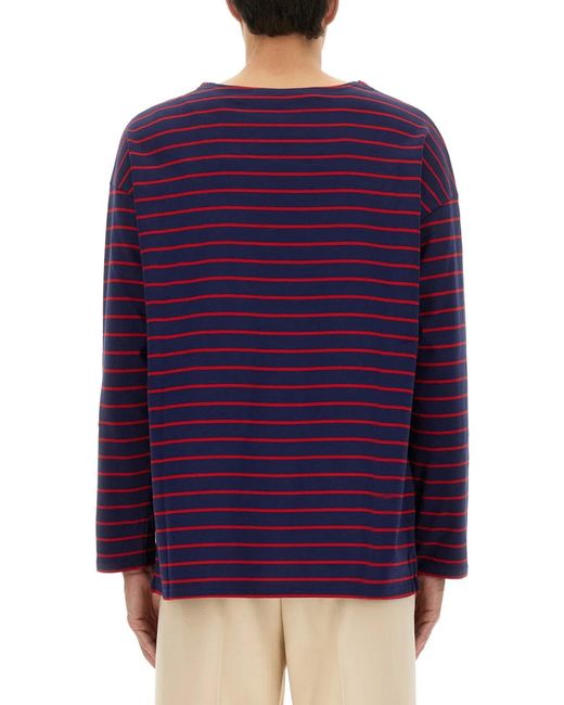 Valentino Purple Multicolour Cotton T-Shirts for men
