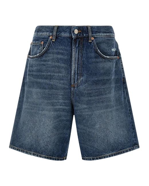 Department 5 Blue 'Singers' Bermuda Shorts for men