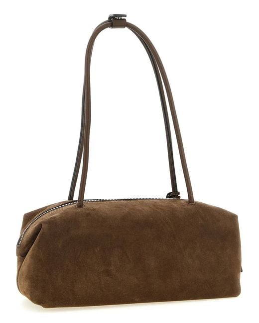 Max Mara Brown Suede Top Case