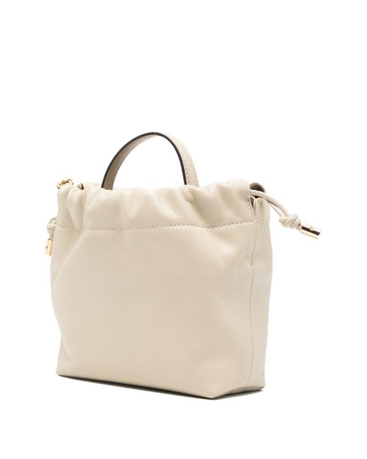 Chloé Natural Icons Leather Bucket Bag