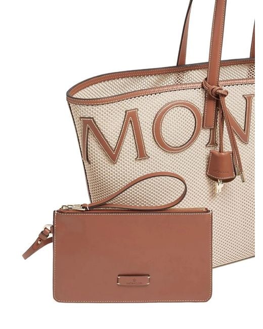 Moncler Natural Very Large Tote Bag
