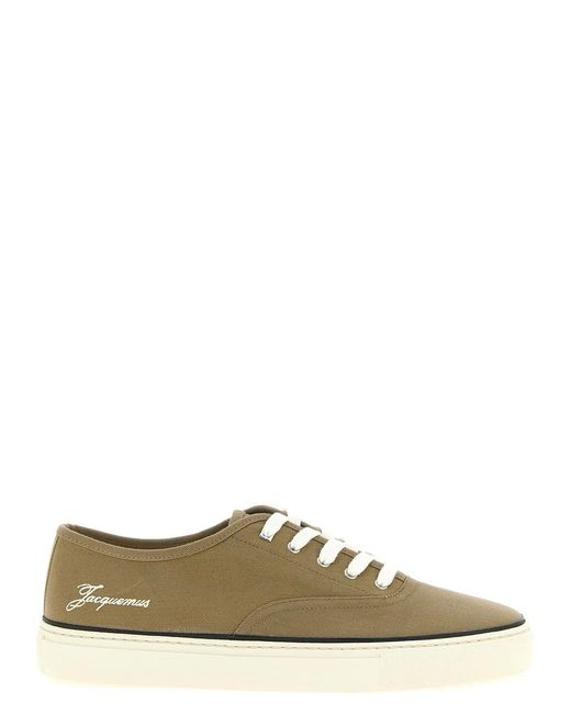 Jacquemus Green Logo Sneakers for men