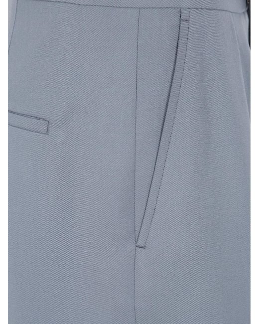 Chloé Blue Palace Wide Leg Trousers