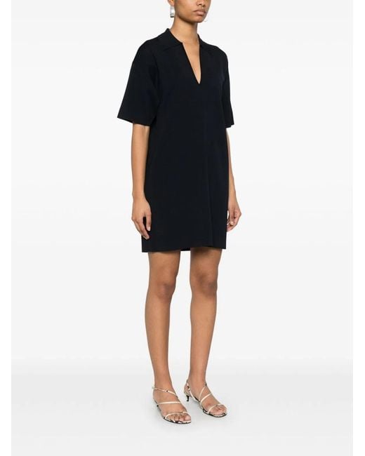 P.A.R.O.S.H. Black Roma T-Shirt Dress
