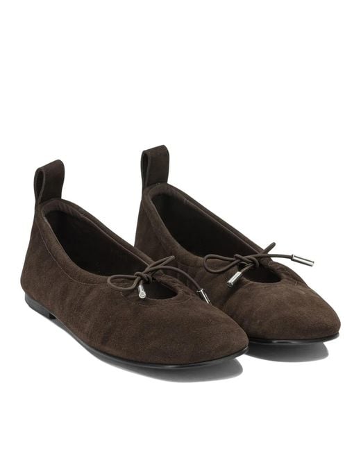Alohas Black "Rosalind" Classic Ballet Flats