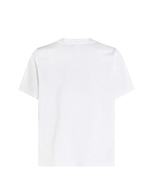 Casablanca White Celestial Pyramid Graphic-Print T-Shirt for men