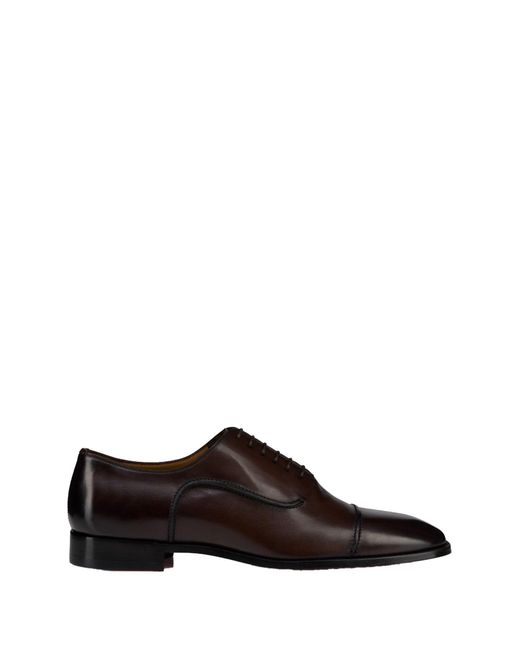 Christian Louboutin Black Cosme Calf Leather Flat for men