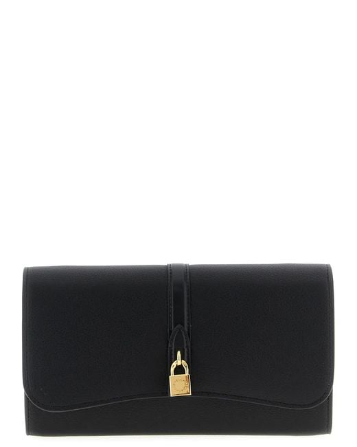 Stella McCartney Black 'Ryder' Wallet On Chain