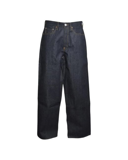 KENZO Blue Five-Pocket Jeans for men