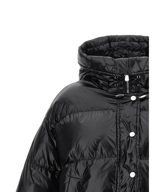 Pinko Black 'Impasto' Down Jacket