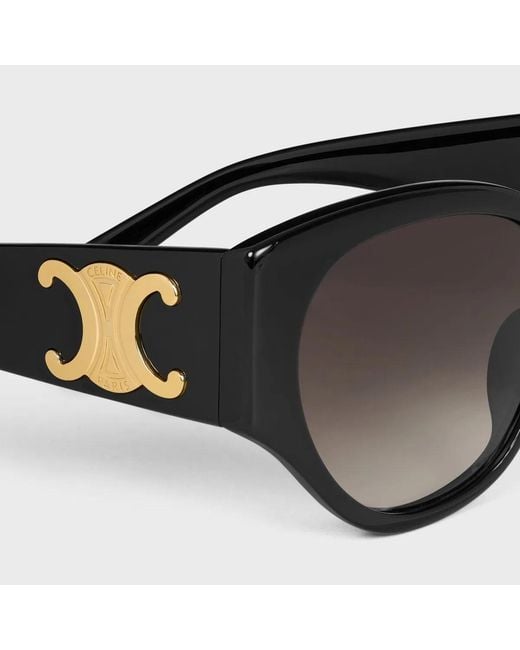 Céline Black Triomphe Sunglasses Xl