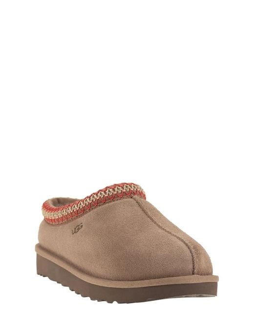 Ugg Brown Tasman Ii Suede Slippers