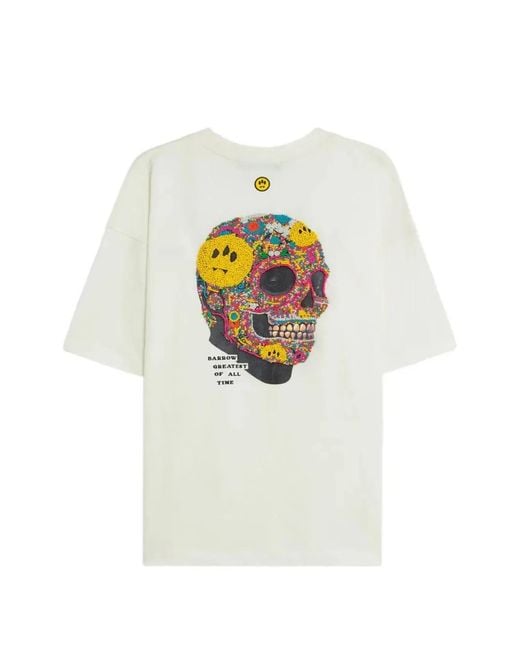 Barrow White Jersey T-Shirt for men