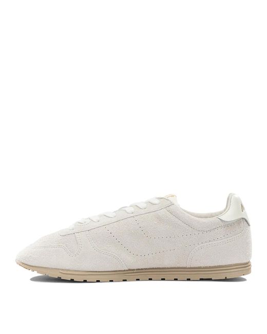 Autry White Cow Nylon Sneakers Slip-On for men