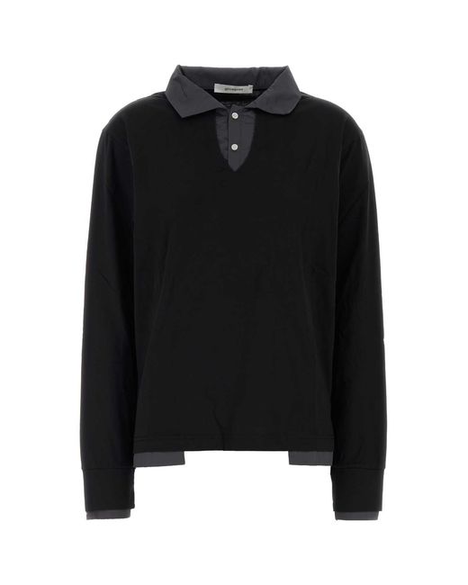 GIMAGUAS Black Luis Ls 2 Layers Polo