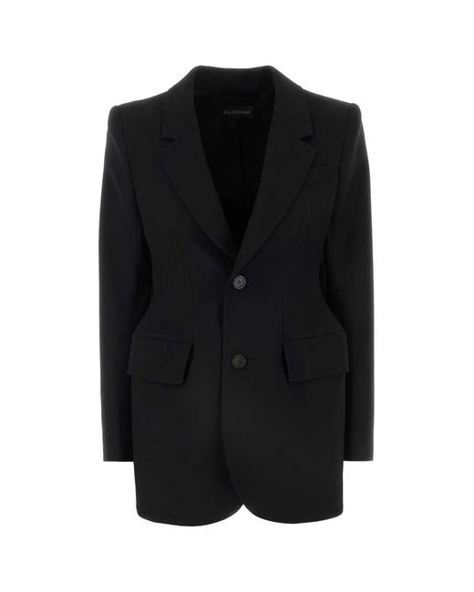 Balenciaga Black Wool Blazer