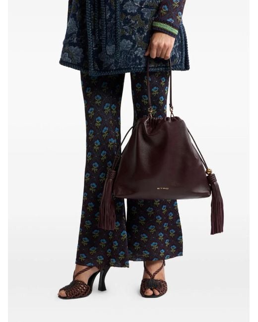 Etro Brown Leather Bag