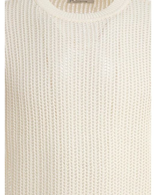 Nonnative White Linen Knitwear for men