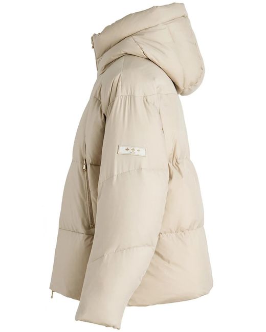Tatras Natural Hooded Padded Coat