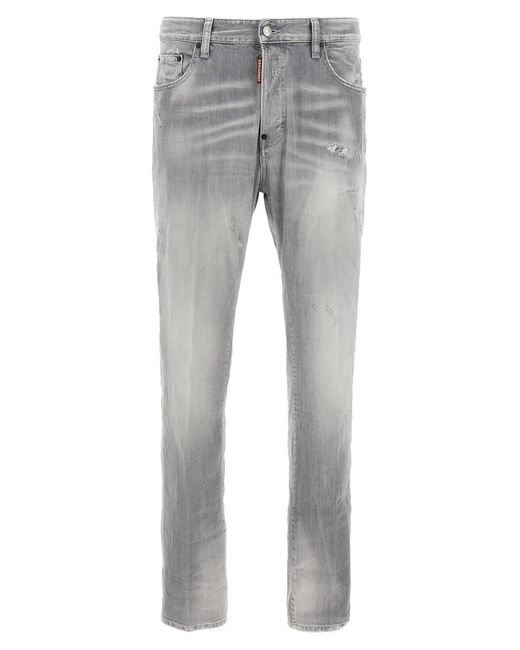 DSquared² Gray 642' Jeans for men