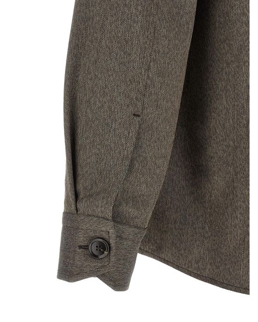 Brioni Gray 'Workwear' Shirt for men