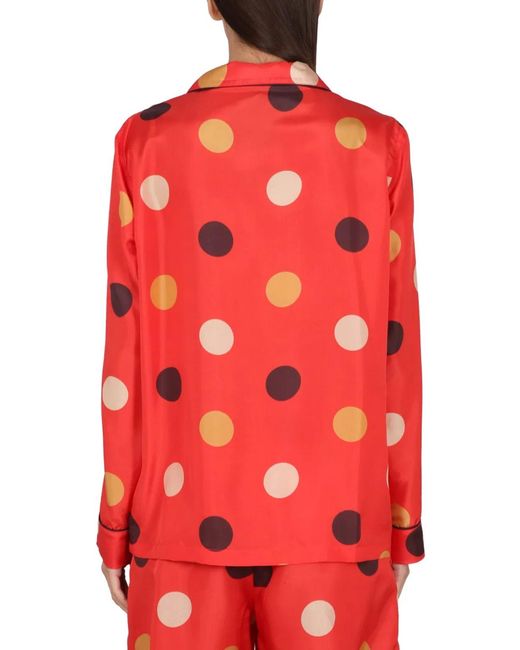 Aspesi Red Poison Shirt