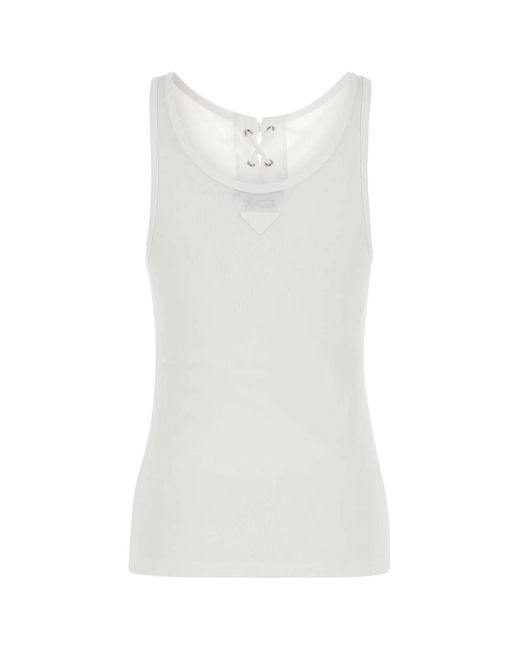 Prada White Top