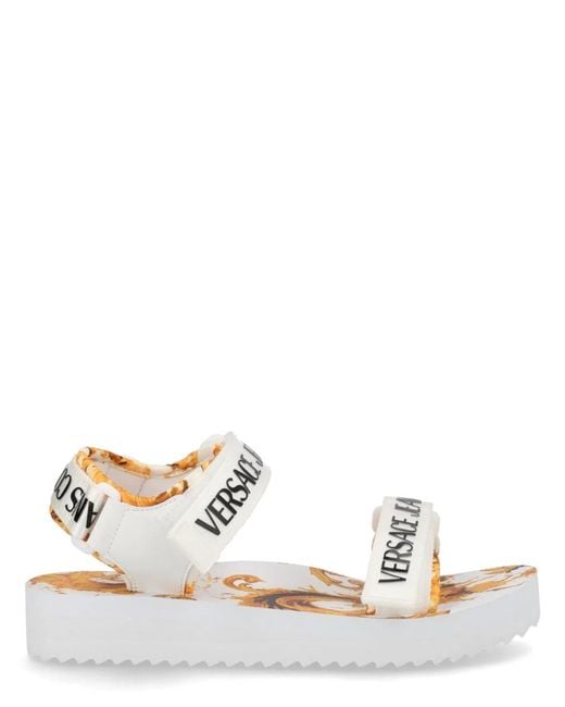 Versace Jeans Couture Natural Sandal "Miami"
