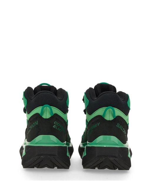 Salomon Green Odyssey Elmt Mid Gore-Tex