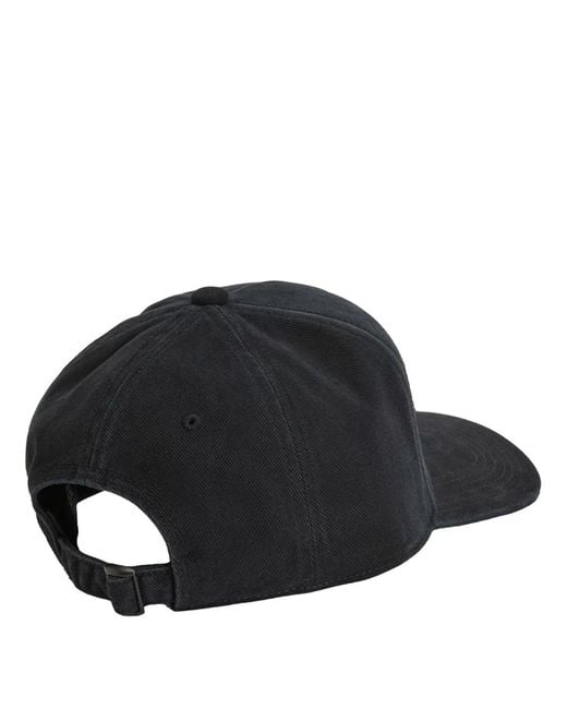 Y-3 Black Race Baseball Cap for men