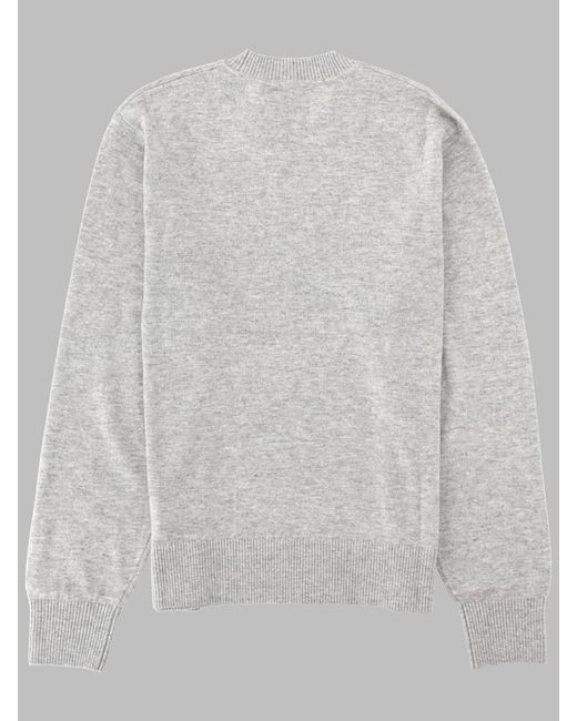 Versace Jeans Couture Gray Maglia Con Logo for men