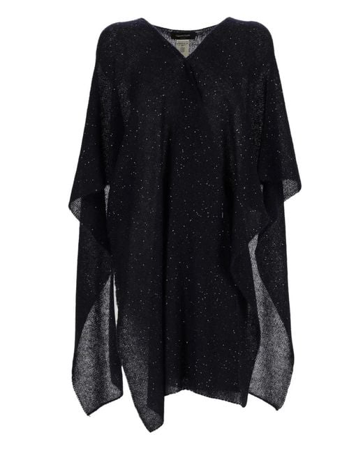 Fabiana Filippi Black Sequined Cape