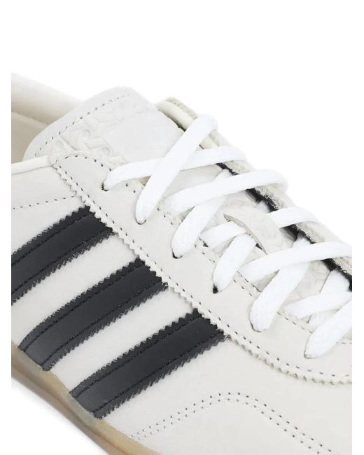 Adidas Originals White Gazelle Lo Pro Sneakers