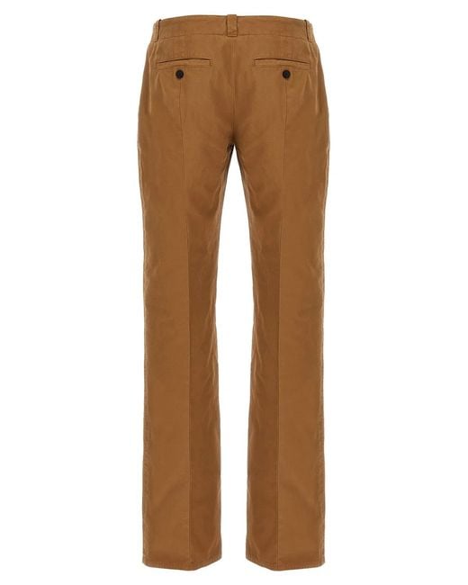 McQueen Brown Chinos for men