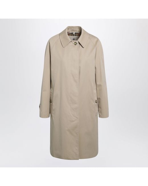 Burberry Natural Classic Honey Cotton Trench Coat