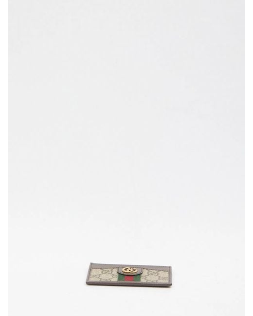 Gucci Multicolor Canvas Card Holder for men