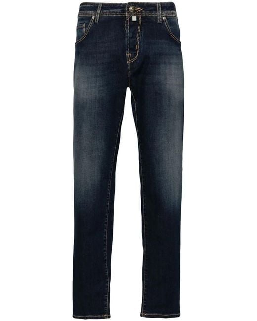 Jacob Cohen Blue Scott Jeans for men