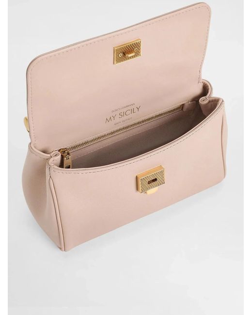 Dolce & Gabbana Pink Dolce & Gabbana My Sicily Handbag