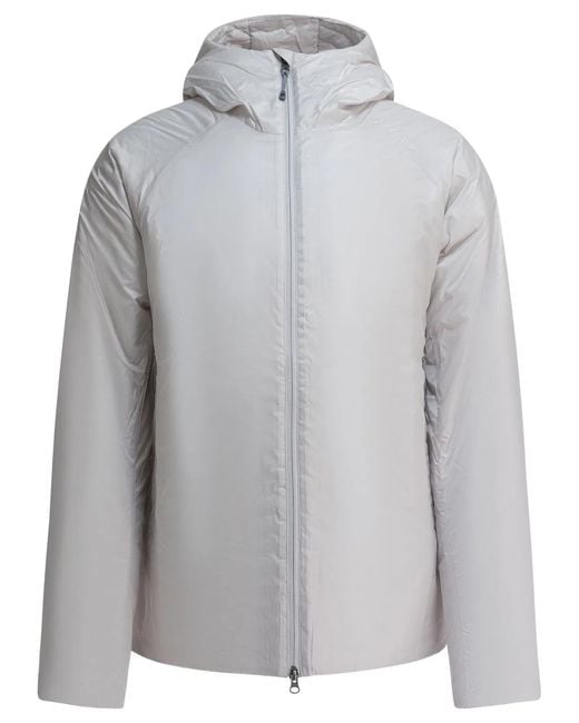 Houdini Sportswear Gray "Dunfri" Lightweight Down Jacket for men