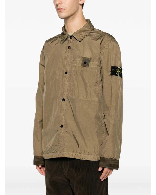 Stone Island Natural Q100022 Crinkle Reps Ny for men