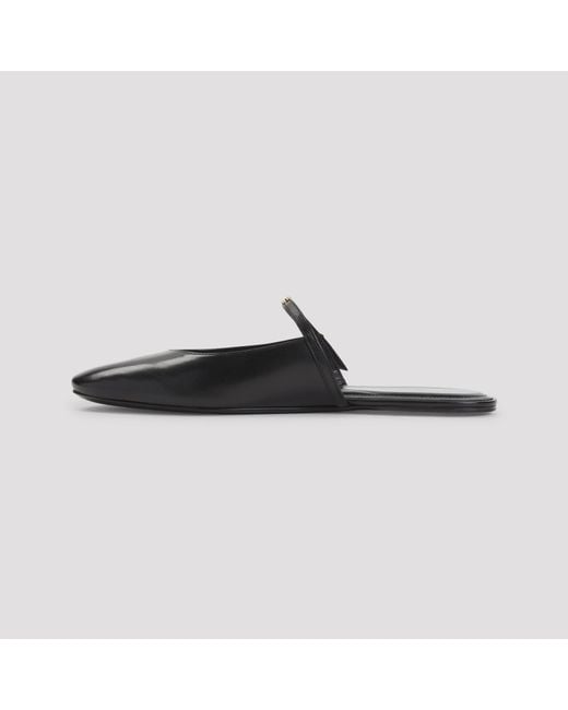 Céline Black Ballerina Mule 05