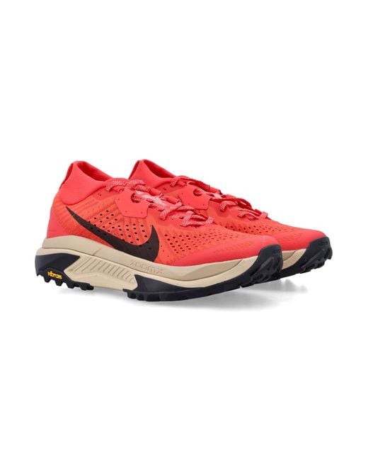 Nike Red Acg Zegama Trail Running Shoes for men