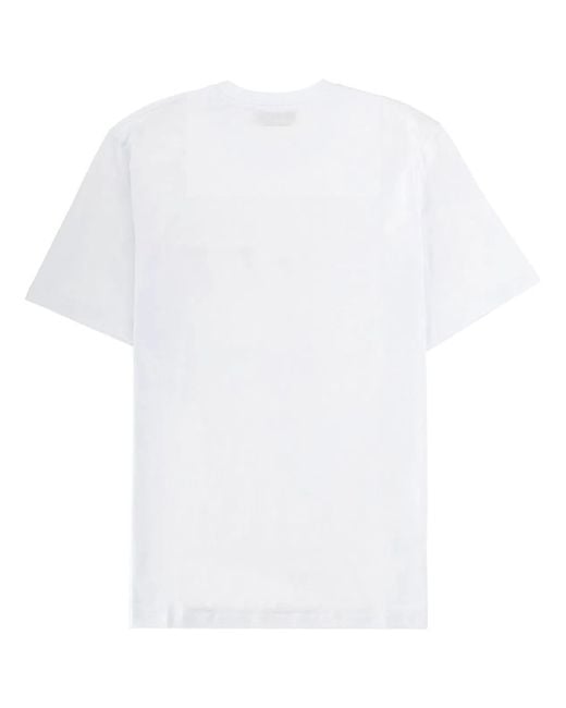 MSGM White T-Shirt for men