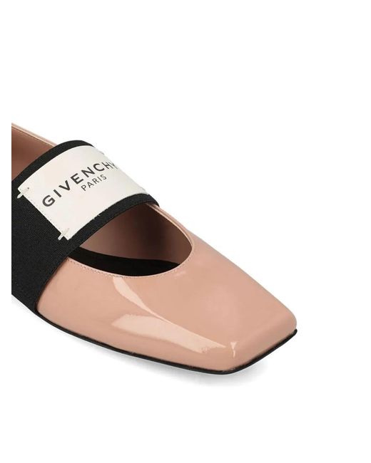 Givenchy Leather Squared Ballerinas