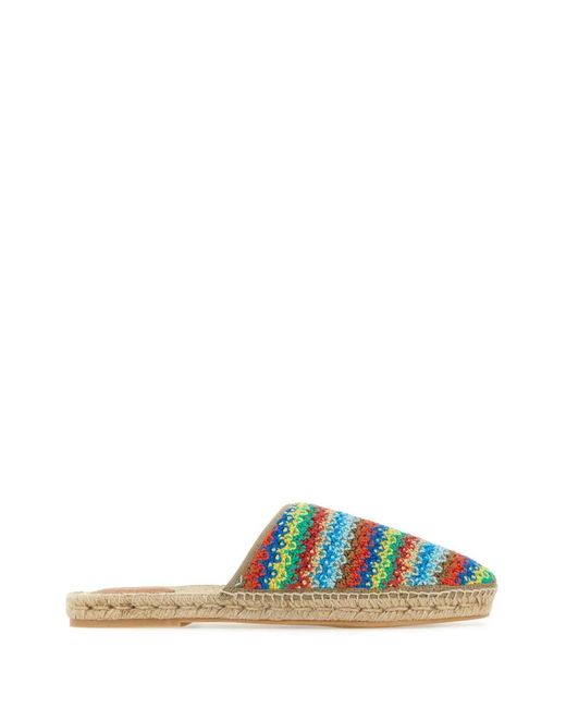 Alanui Green Crochet Over The Espadrilles for men
