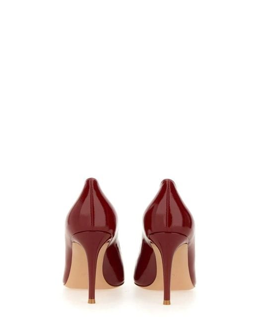 Gianvito Rossi Red Décolleté Gianvito 85