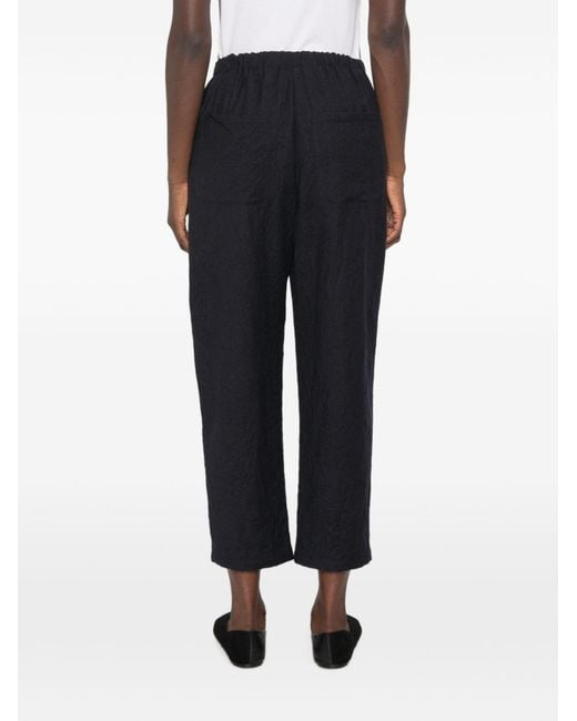 Apuntob Black Wool Trousers